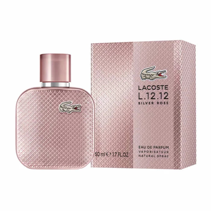 Lacoste L.12.12 Silver Rose – Eau de Parfum Femme 50 ml